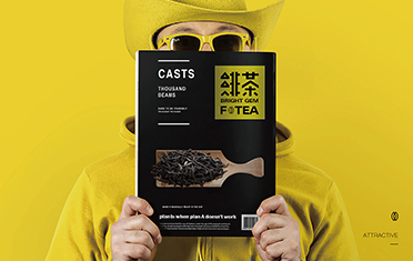 咸宁绯茶品牌设计